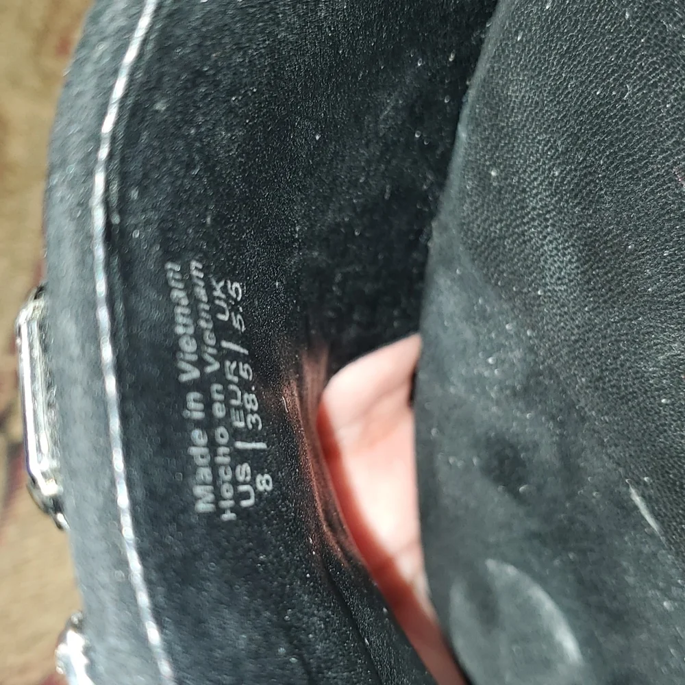 Aldo Black Heels Woman's Size 8 - Picture 11 of 11